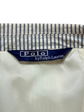 90's POLO RALPH LAUREN シアーサッカーストライプ テーラードジャケット