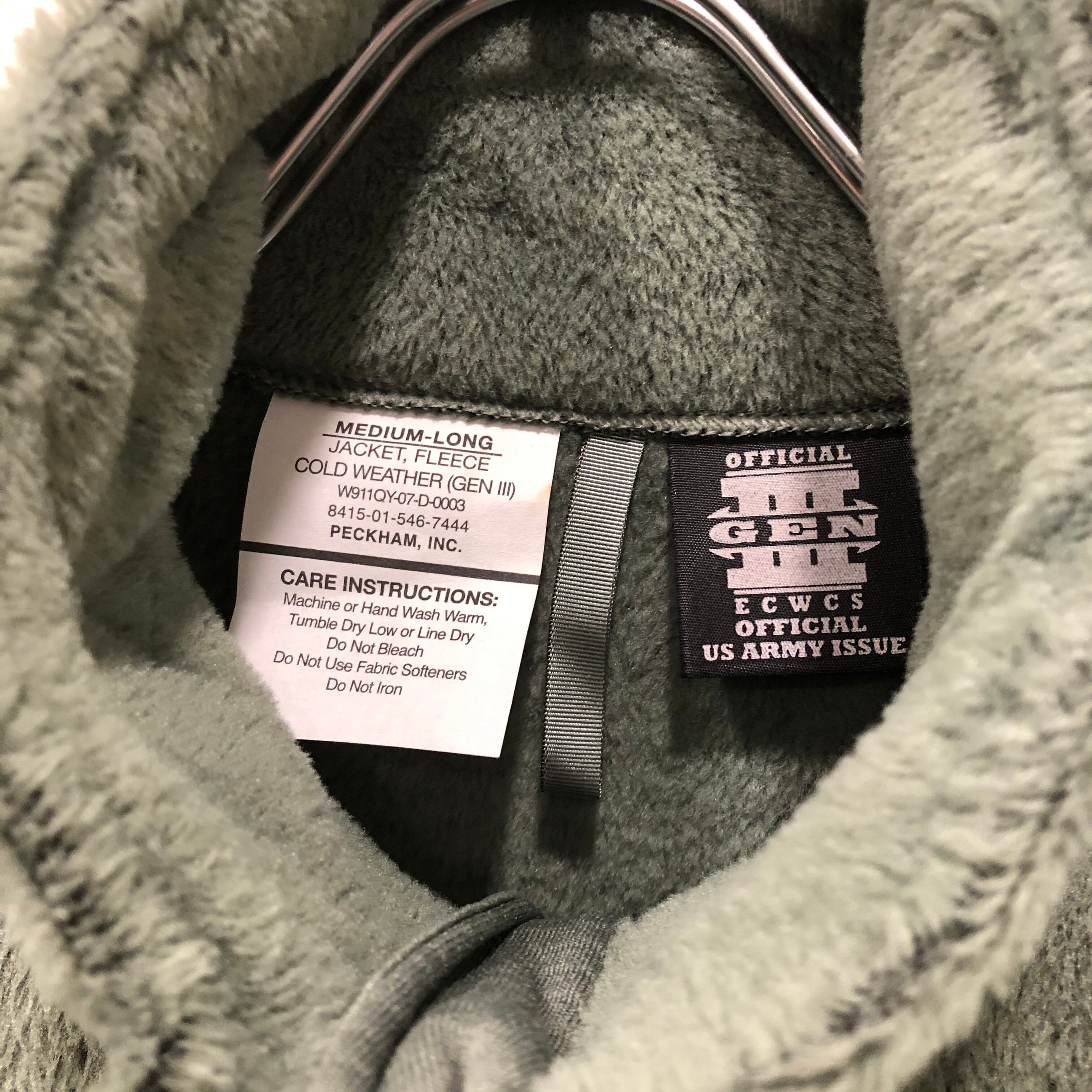 ⑩未使用 ecwcs gen3 lv3 deadstock / L U.S.Military GEN 3 ECWCS LEVEL 3 Fleece Jacket [Dead Stock
