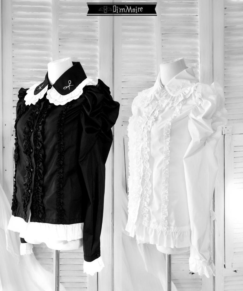 絶ロリィタブラウス【White】 | DimMoire