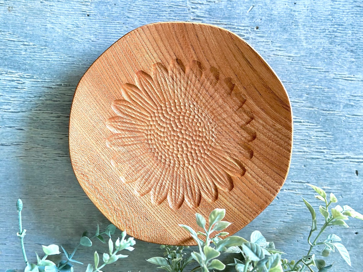Flower plate _ ヒマワリ | cotomos
