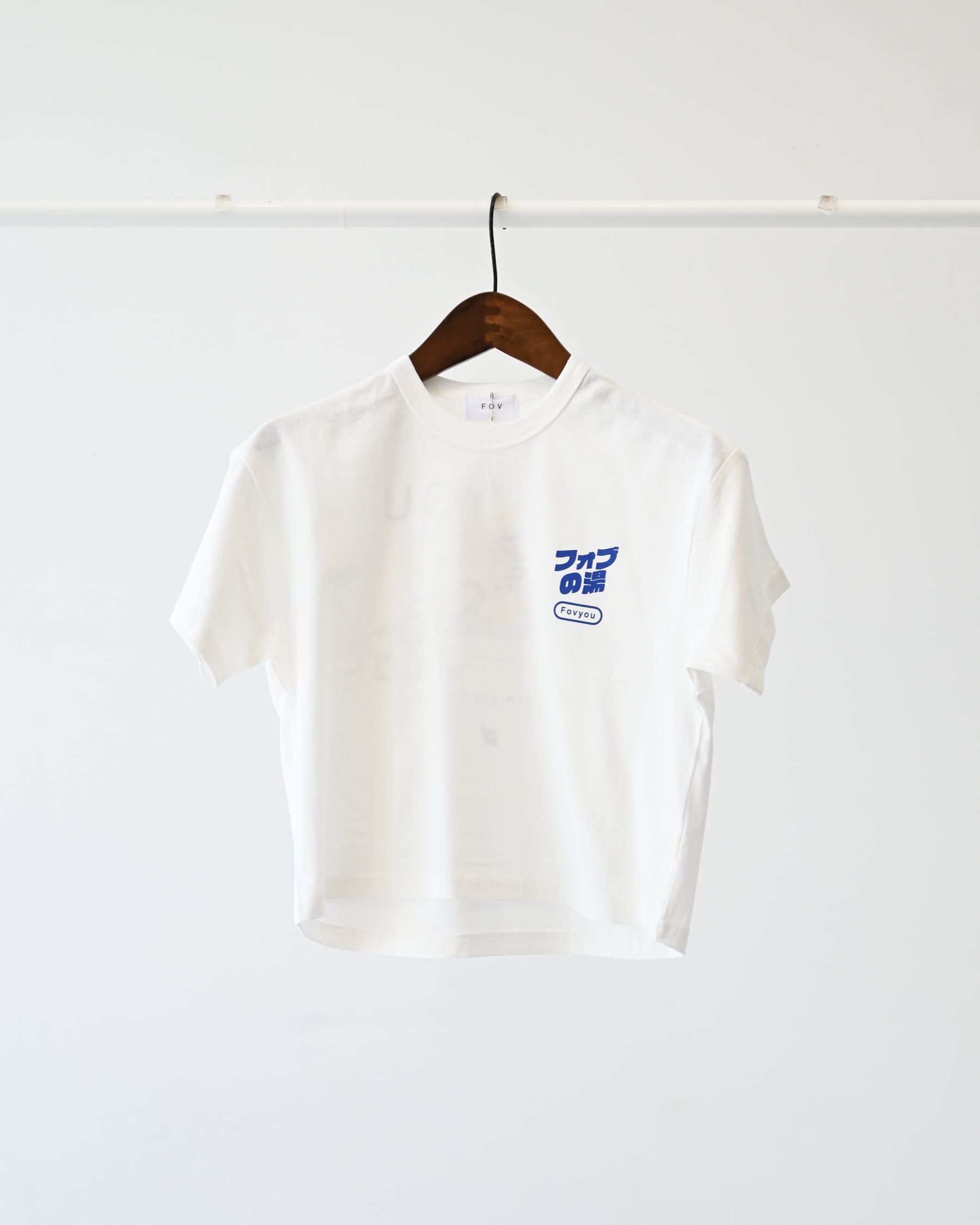 FOV(フォブ) / フォブの湯Tシャツ / ホワイト / 90-160cm