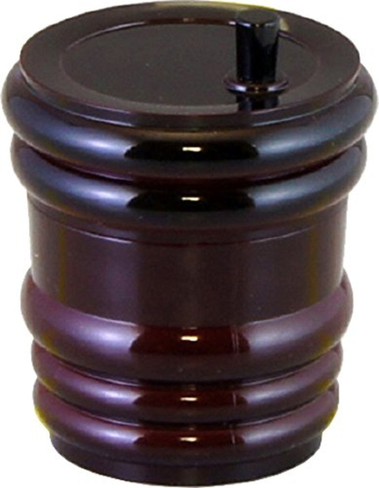 福井クラフト(Fukui Craft) 七味入れ 日本製 樽型 溜 3-584-2