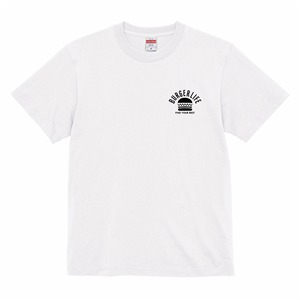 BURGER LIFE 3rd LOGO T-shirt　（ホワイト）