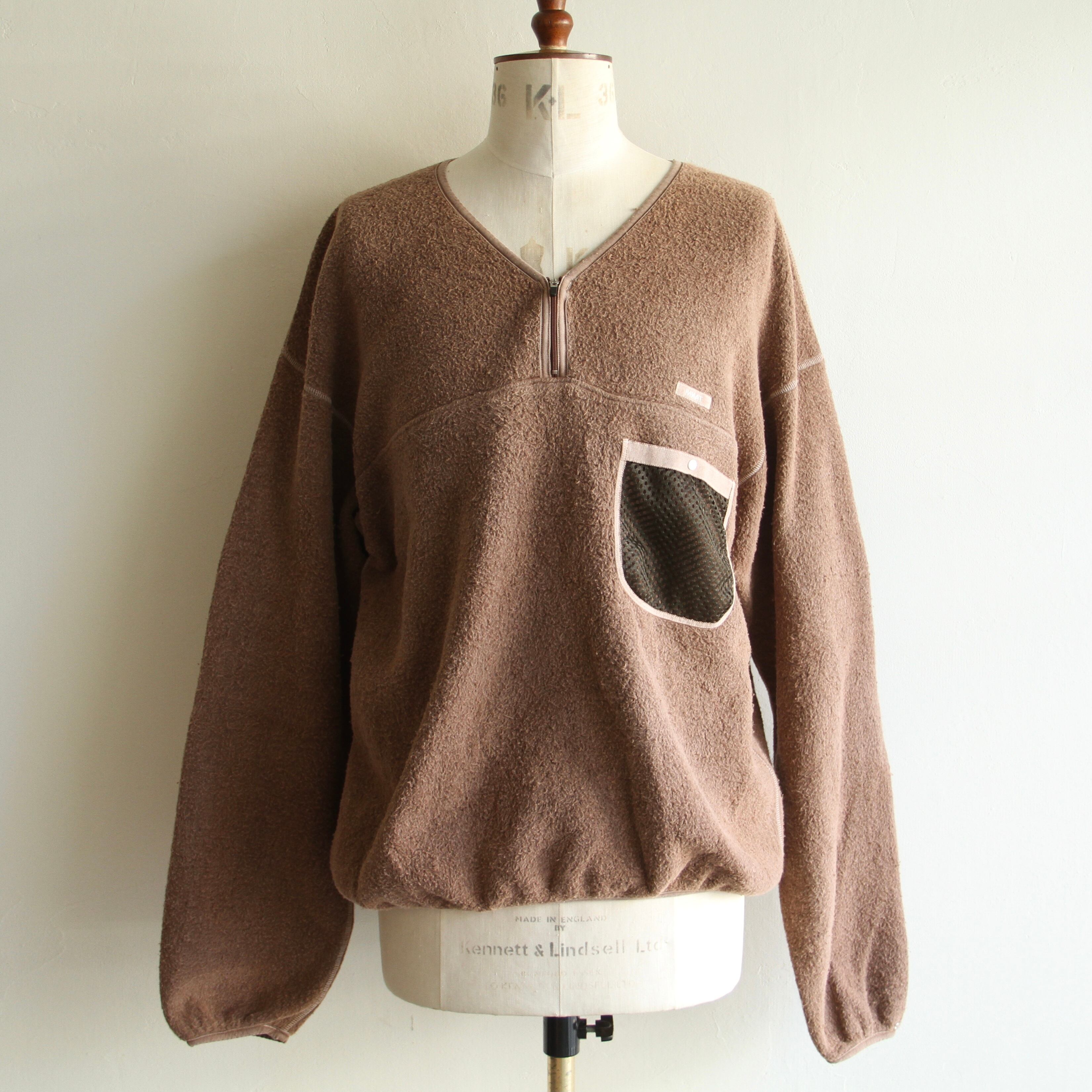 INNAT【 mens 】hand dyed fleece pullover | Terminal