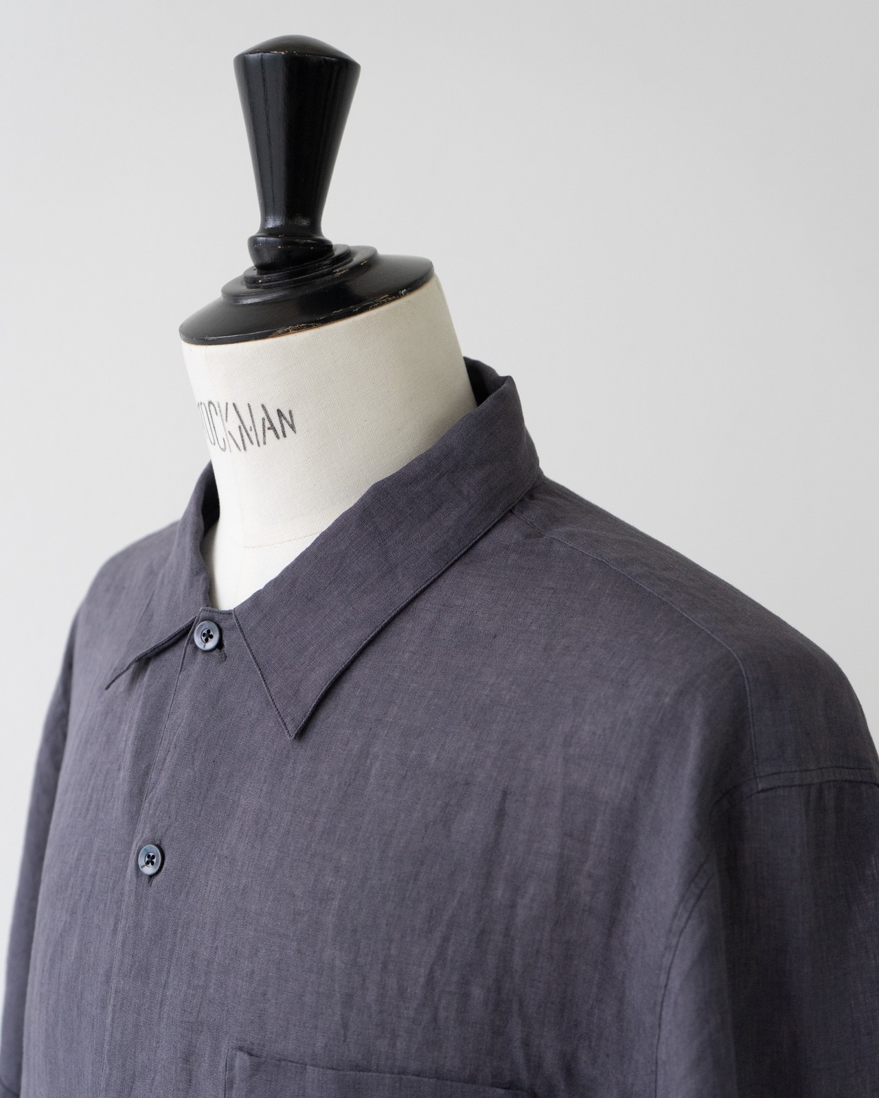 〈Hermès〉Linen Short Sleeves Shirt
