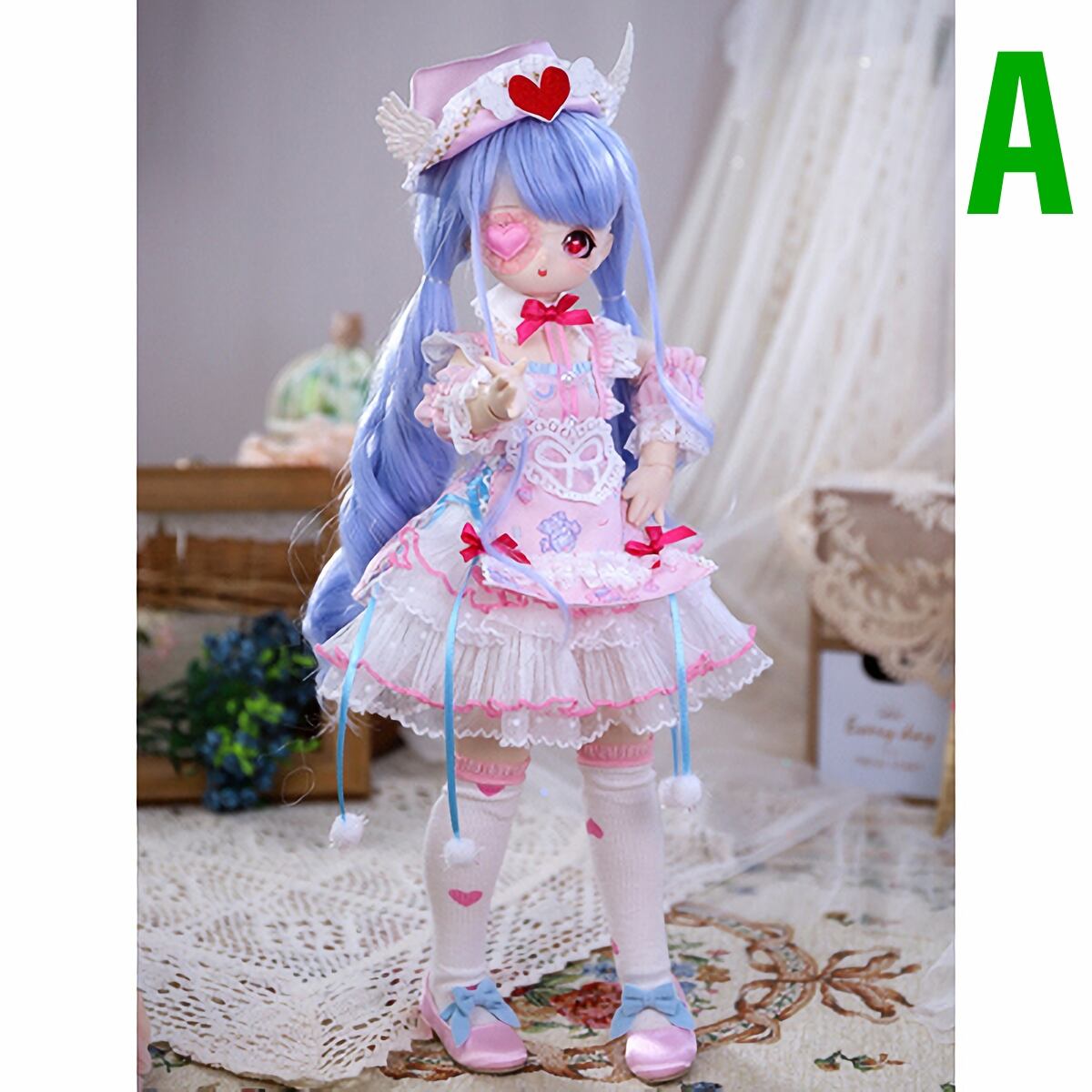 アニメドール 本体 衣装 シューズ 1/4 40cm DBS SD BJD カスタムドール