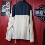 90s POLO RALPH LAUREN ナイロンジャケット ツートンカラー ドローコード M