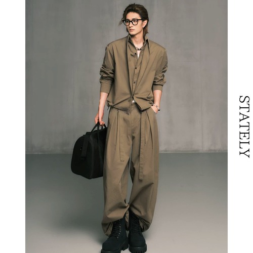 Layered Collar ワイドセットアップ/4color_ST42 画像