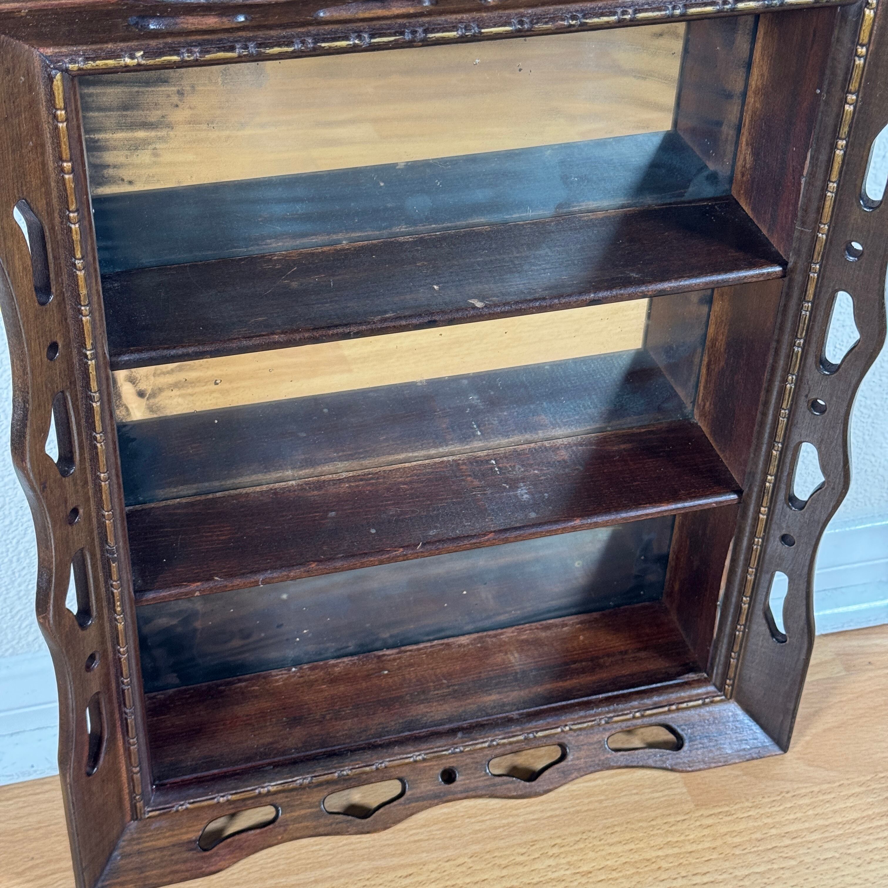 1962 ビンテージ ウッドウォール シェルフ 3段 壁掛けラック | VINTAGE