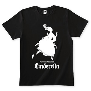 Tシャツ 「シンデレラ」：ブラック