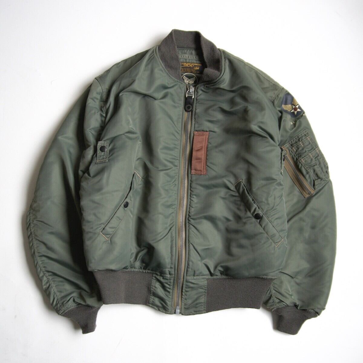 美品☆バズリクソンズ/MA-1/フライトジャケット/M品番/M13667 美品☆バズリクソンズ/MA-1/フライトジャケット/M品番/M13667 - メルカリ