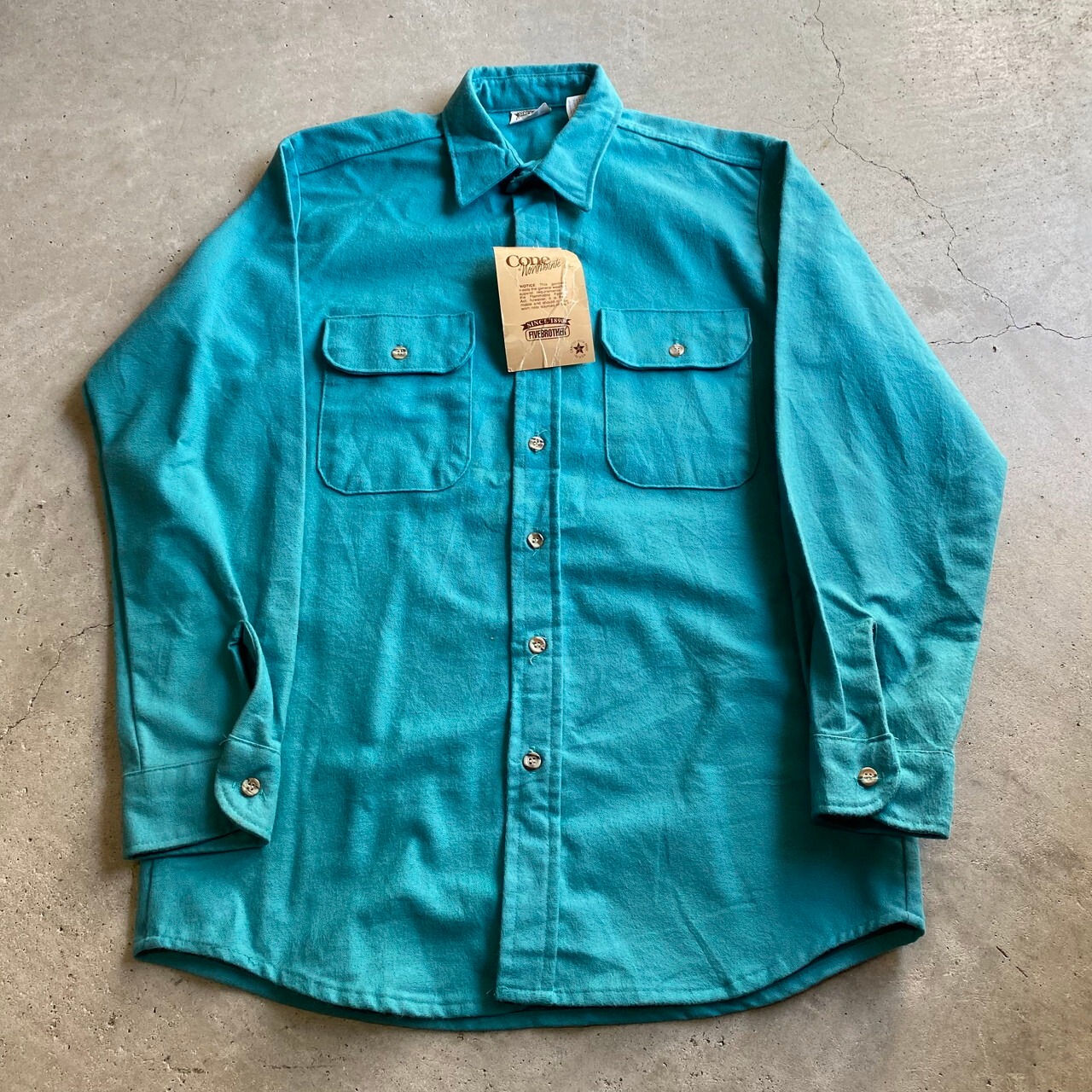 デッドストック 90年代 USA製 Five Brother ファイブブラザー シャモア 