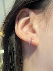 Chibi hoop pierce