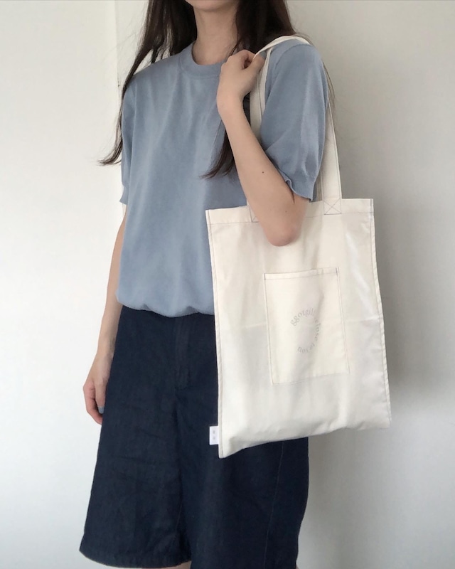 sora stitch tote bag + sora string pouch set