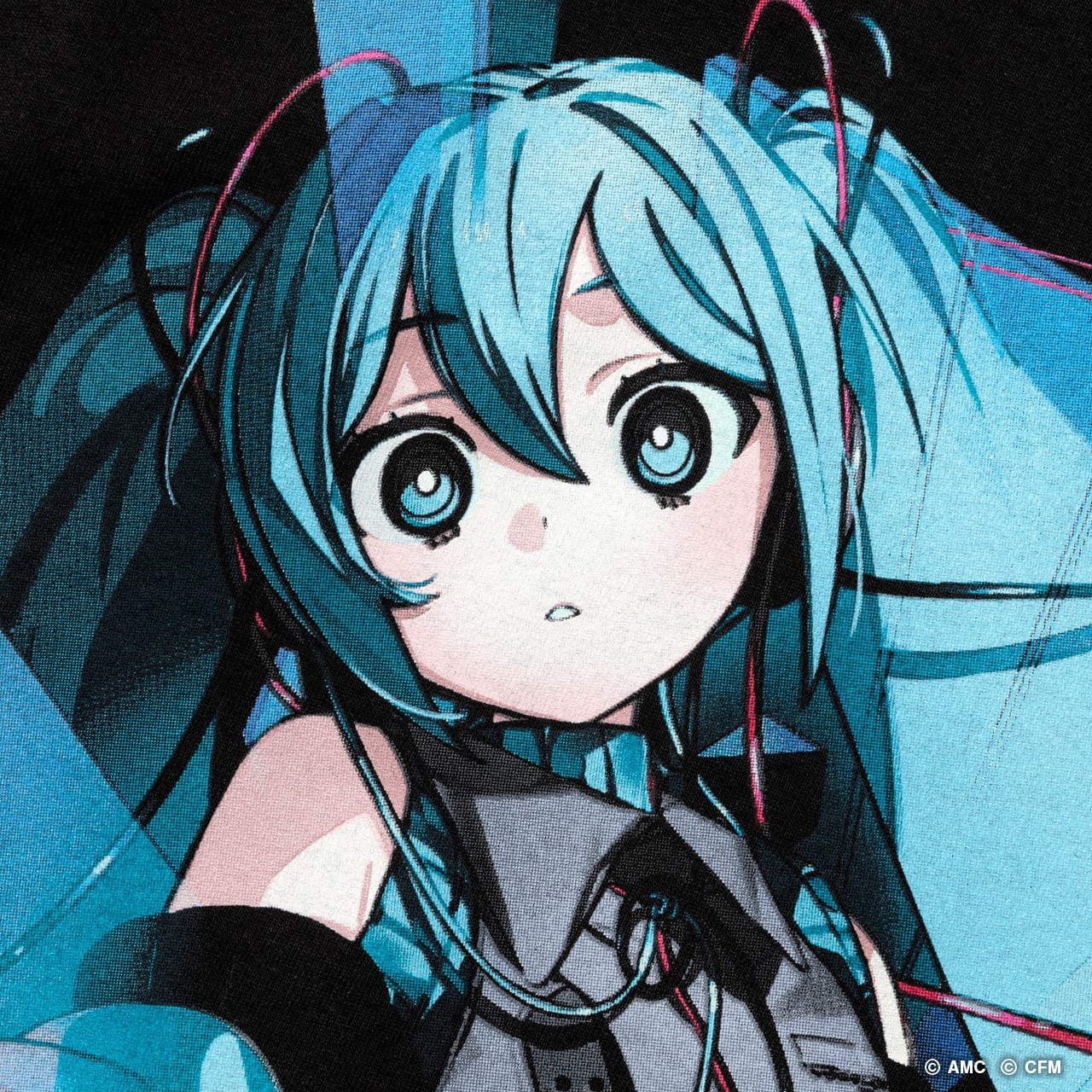 HATSUNE MIKU(Aiobahn ) × GEEKS RULE SILKSCREEN T-SHIRT | GEEKS RULE