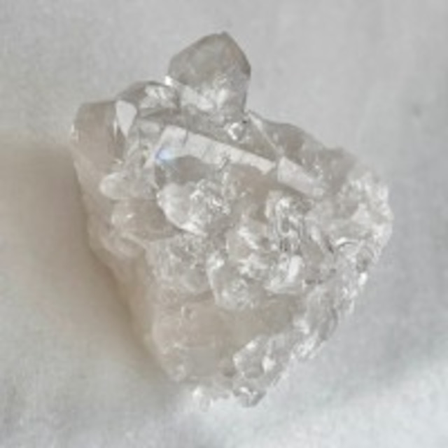 【特別価格】【超美石】トマスゴンサガ産　水晶（ミニサイズ）　（虹入り）　5763