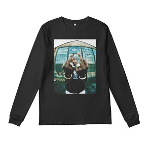 2pac2 L/S TEE  (black/white)