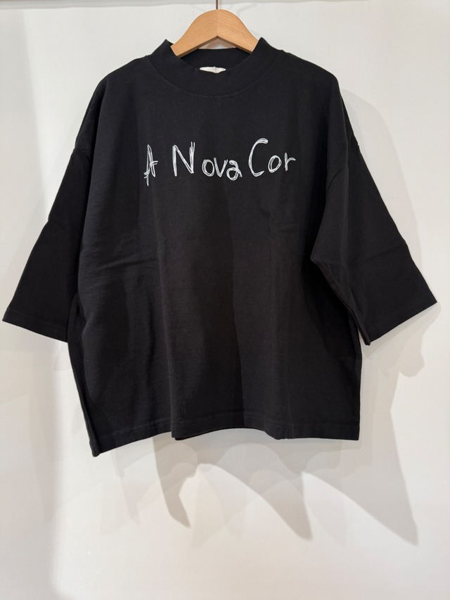 BLUE LAKE MARKET・PACIFICARK STORE・SETTEN/７分袖プリントT　　ブラック