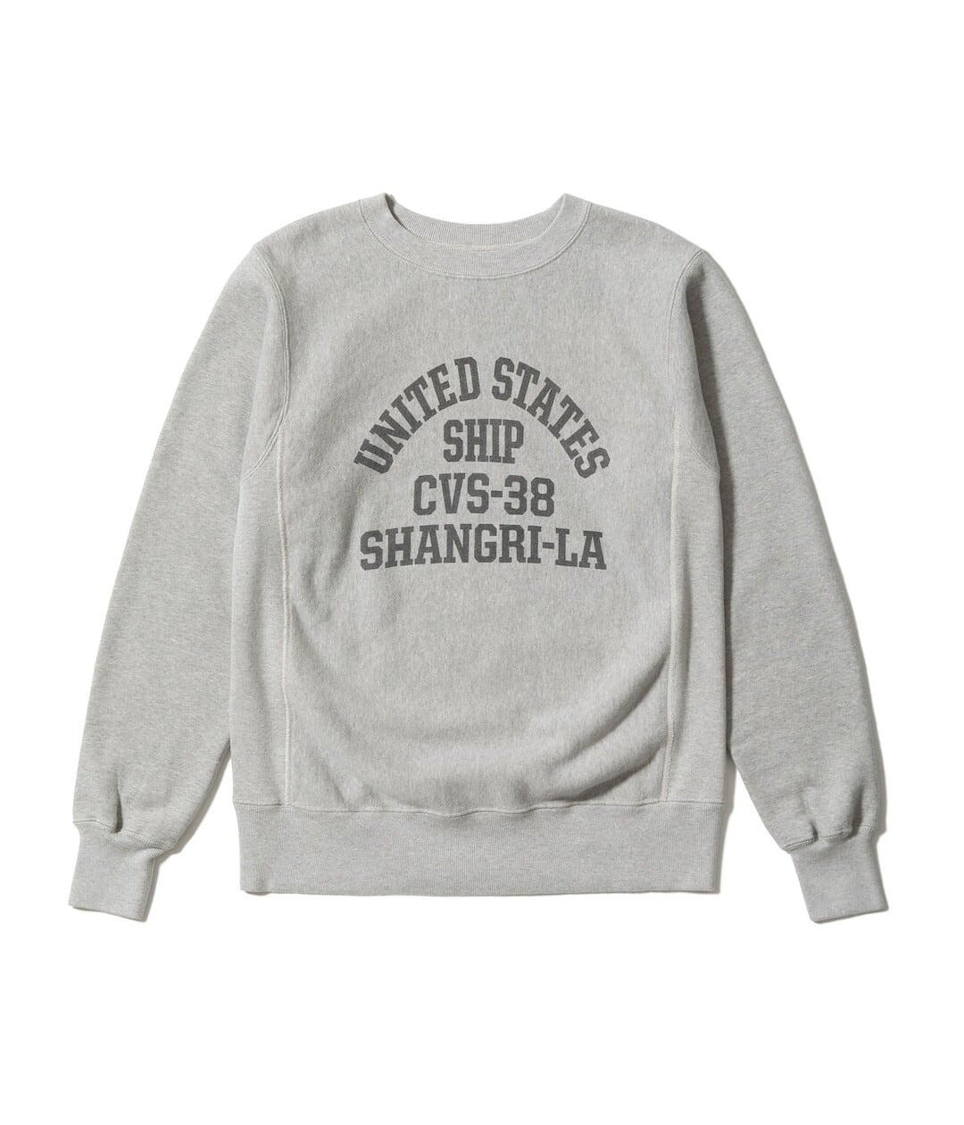 BUZZ RICKSON'S /Lot No. BR69806 / HORIZONTAL KNITTING SWEAT SHIRT “USS SHANGRI-LA”