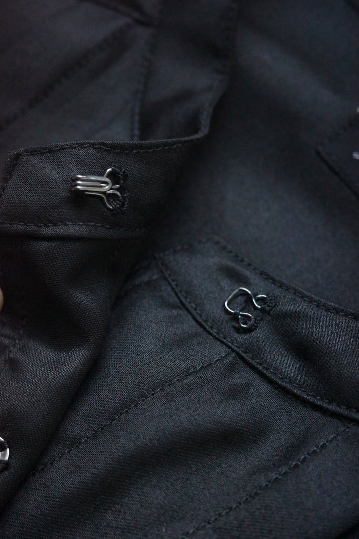 genre ジャンル / TUCK BLOUSE (BLACK ) | genre genre ジャンル / TUCK BLOUSE (BLACK ) | genre