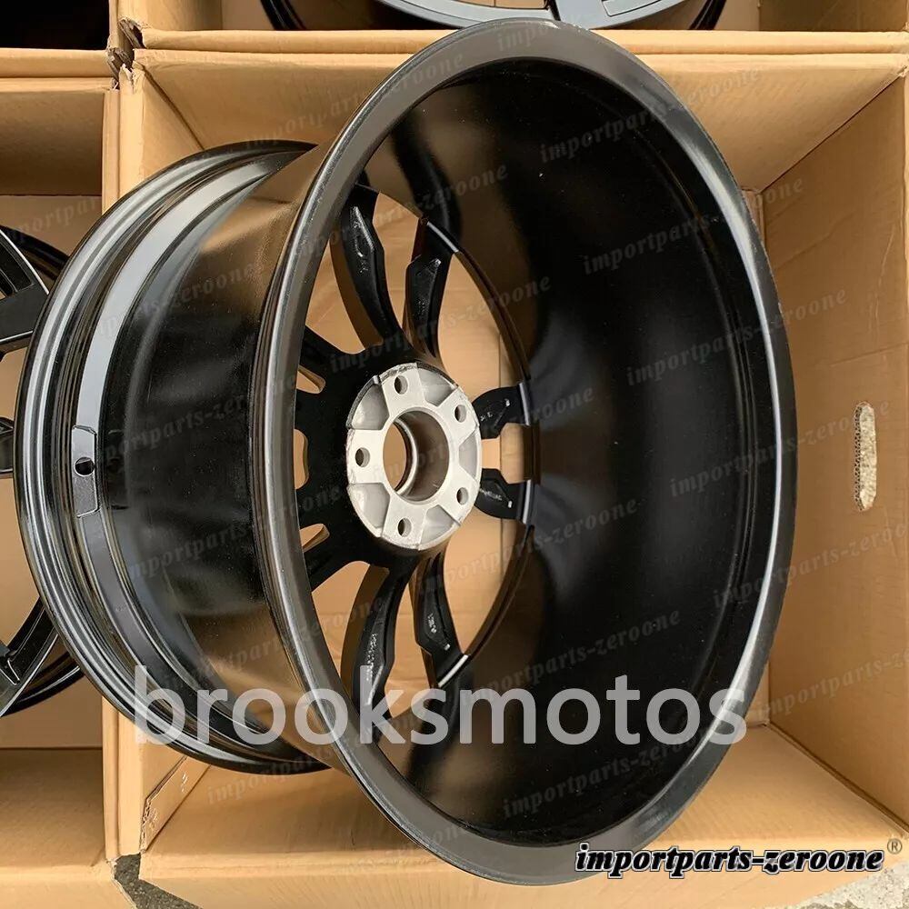 20インチグロスブラックスタッガースタイルホイールフィットBMW X5 E70