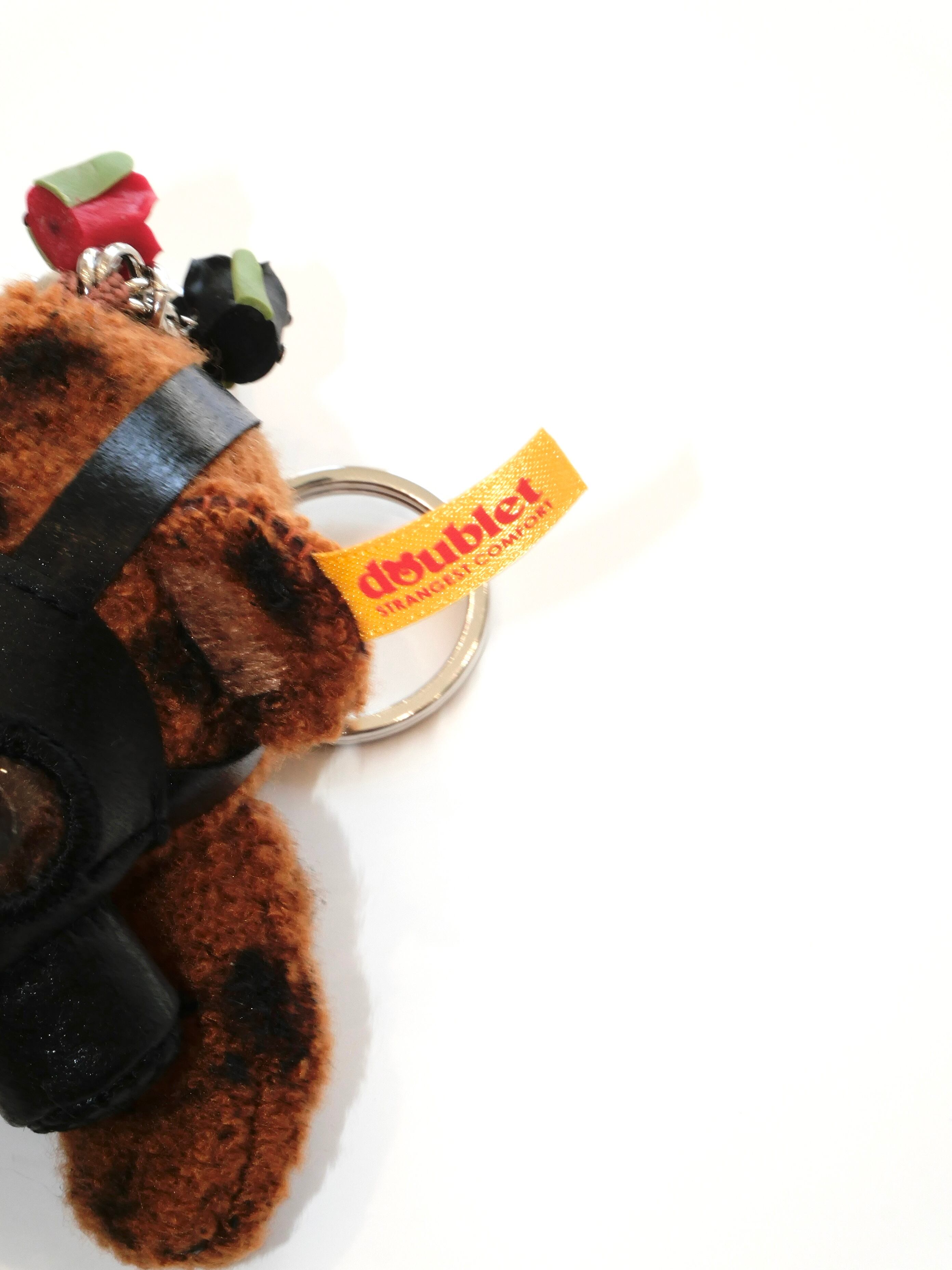 doublet GAS MASK BEAR KEY RING (Silver) | CONSTRUCT1