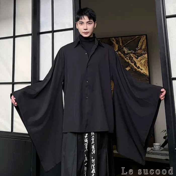 お支払い確認後20日以内発送】Le sucood ボリュームスリーブ 襟付き