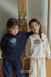 韓国子供服 / LALALAND / 26Autumn / トマト スウェット / 秋服 / キッズ *XS~XL*
