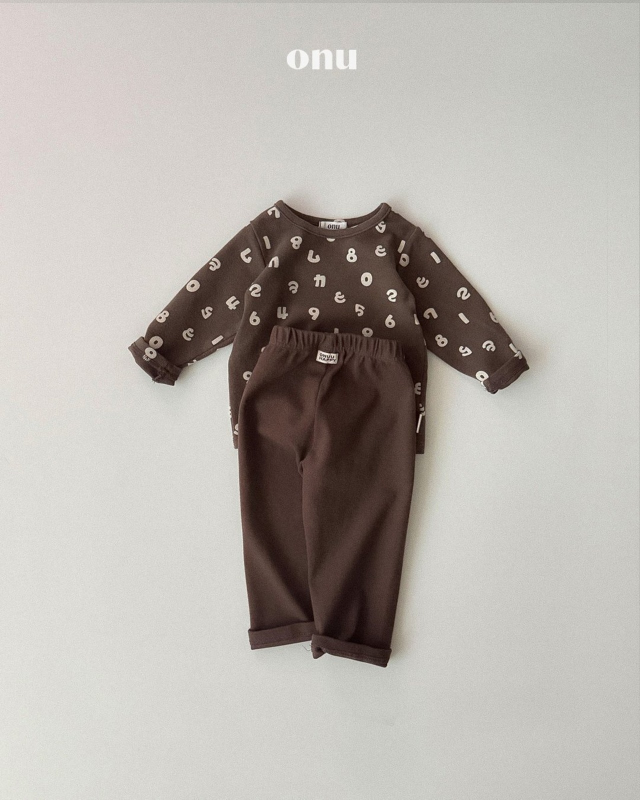 ONU［取寄］pattern roomwear setup 26winter
