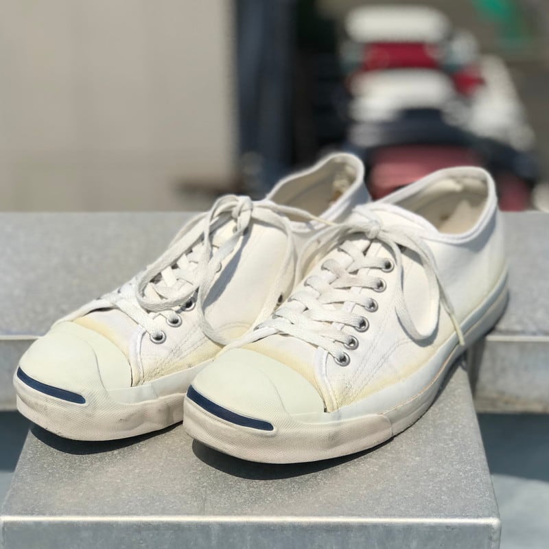 90's CONVERSE コンバース ジャックパーセル ホワイト USA製 最終前期 希少 US9 ヴィンテージ | agito vintage  powered by BASE