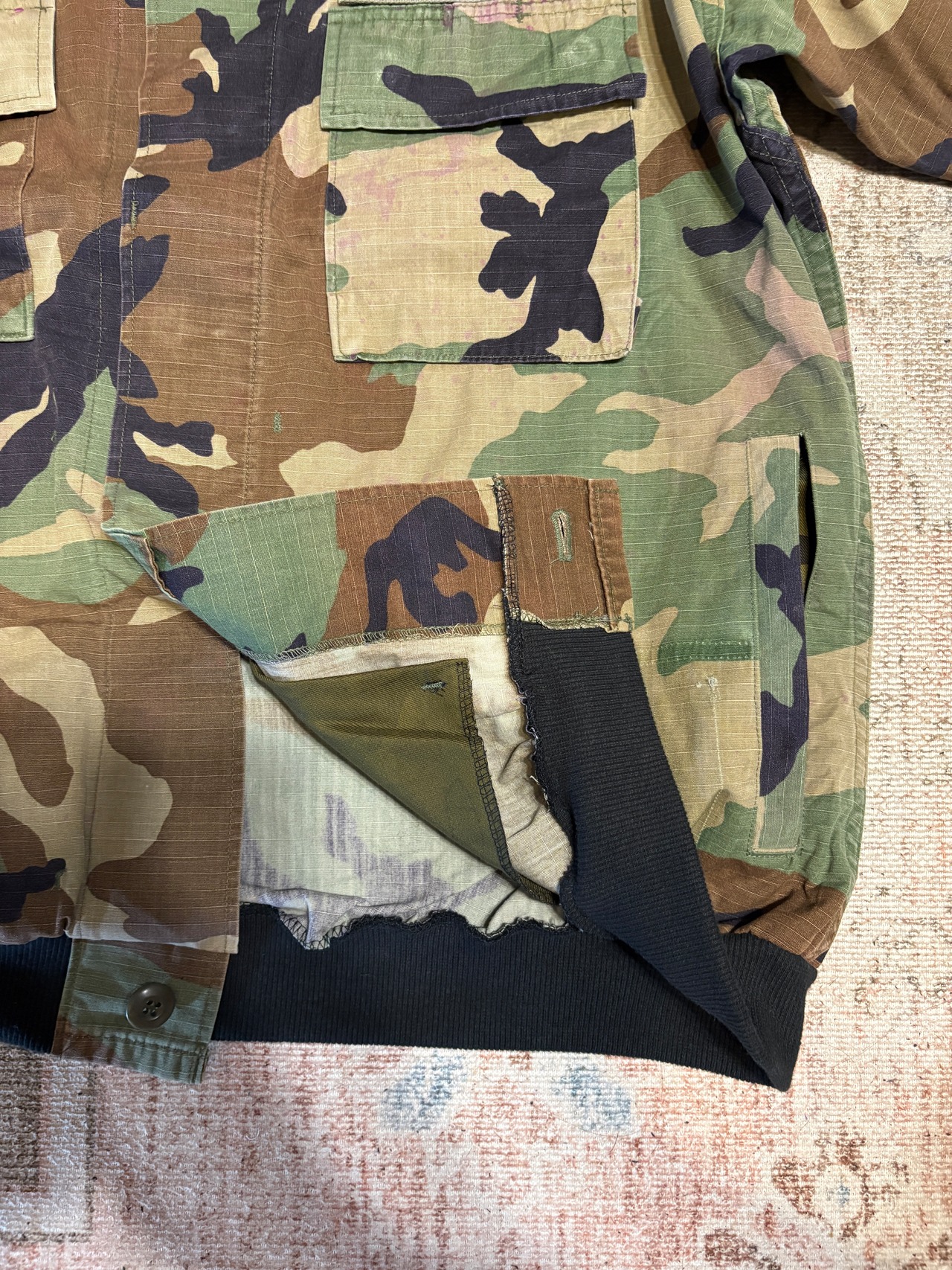 U.S.Army Military / Utility Jacket / REMAKE