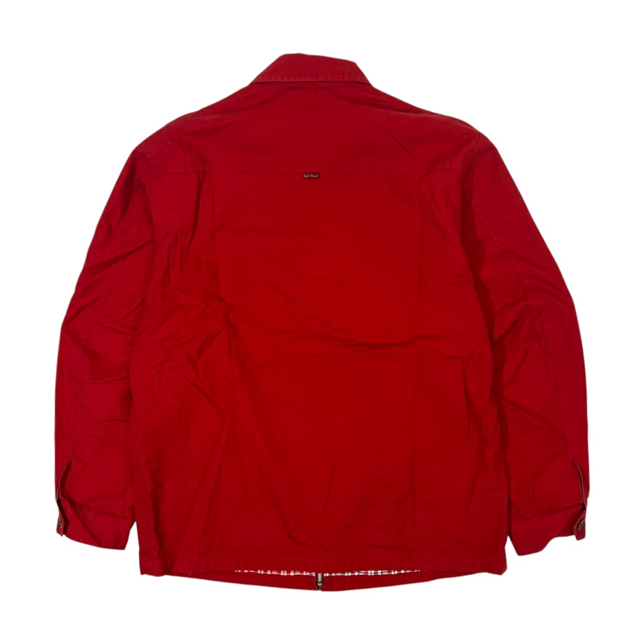 Karl Helmut カールヘルム 裏チェック スイングトップ ジャケット M/レッド