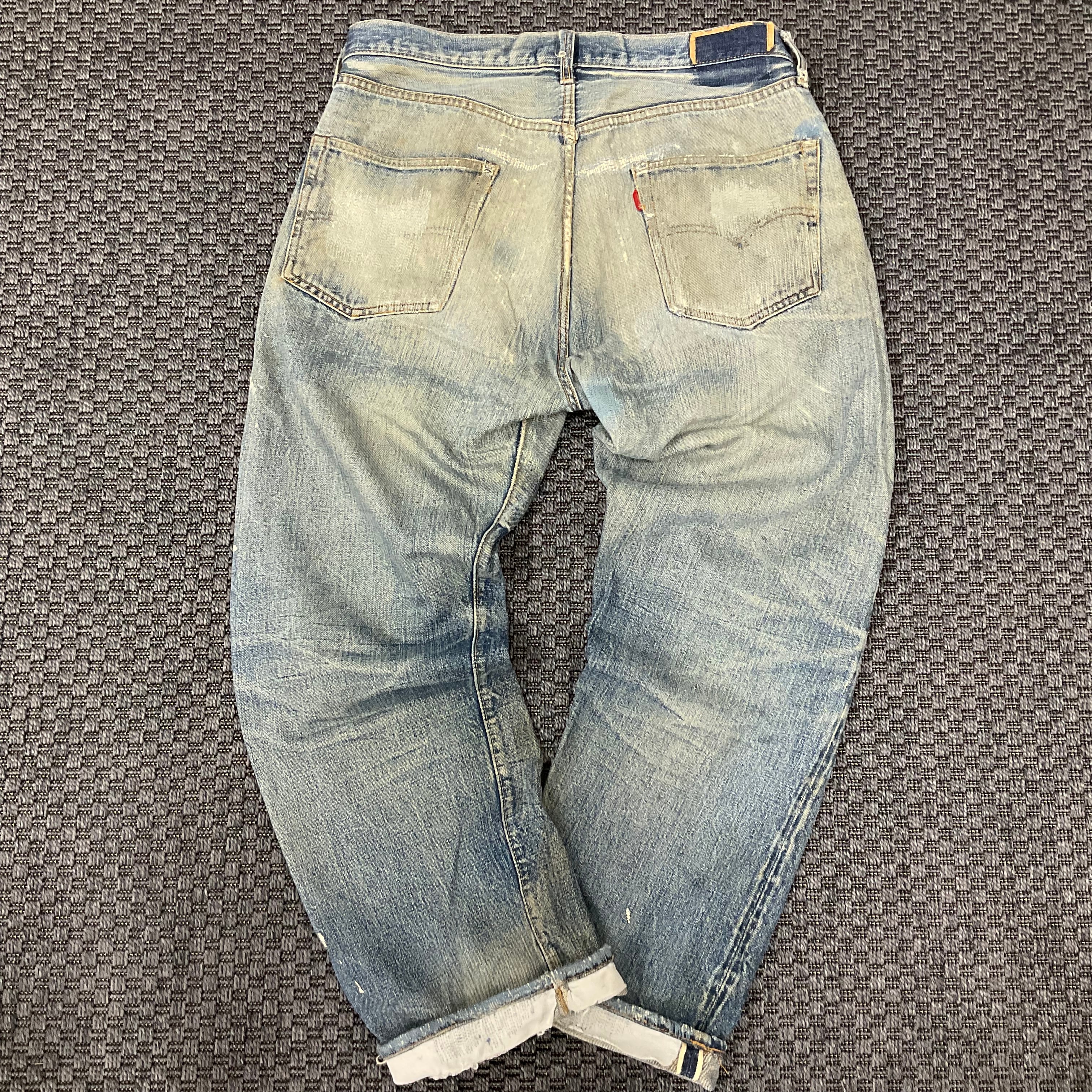 Levi's 501 bigE W30 赤耳 リペア / 66 前期 ビッグE39sのLevi