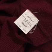 カシミヤ100% G.STAFF ジー・スタッフ Vネック ニット セーター サイズ L /ボルドー系 メンズ