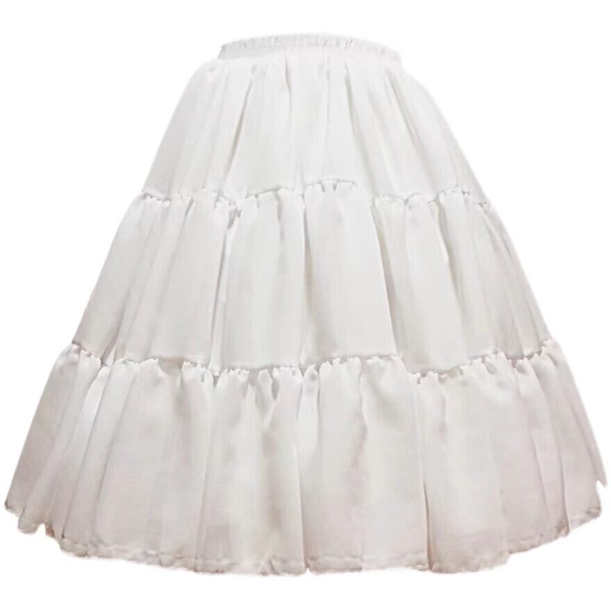 ゴスロリ通販 With U パニエ バッスル ペチコート ワイヤー有 ふんわり