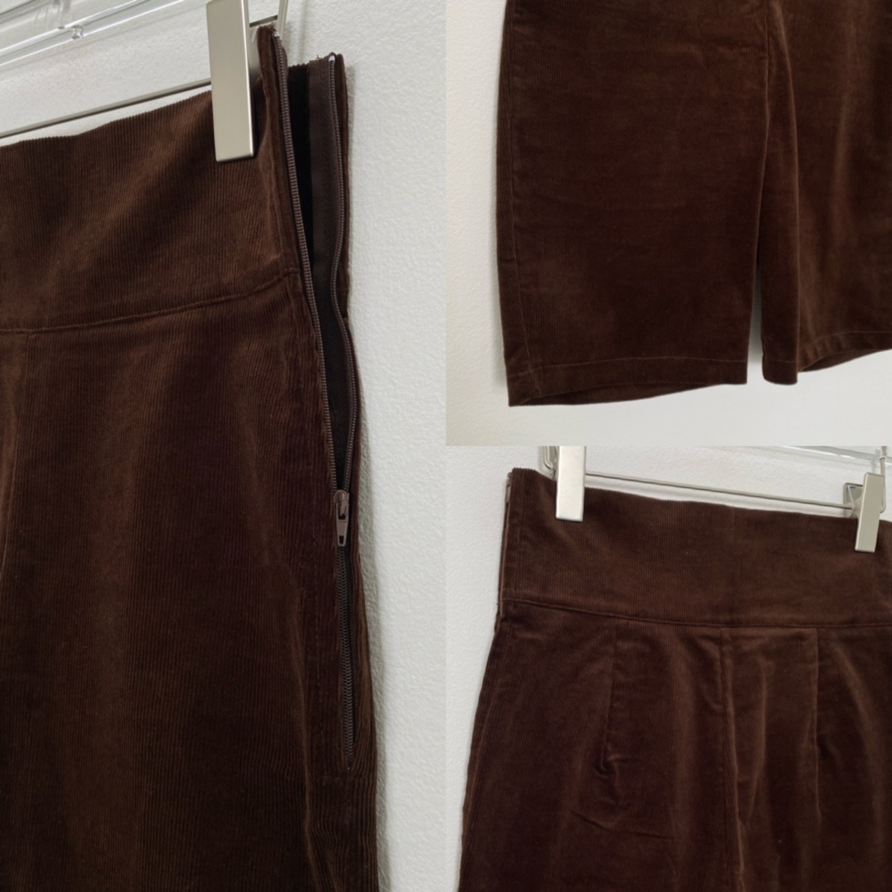 corduroy biker PT/brown