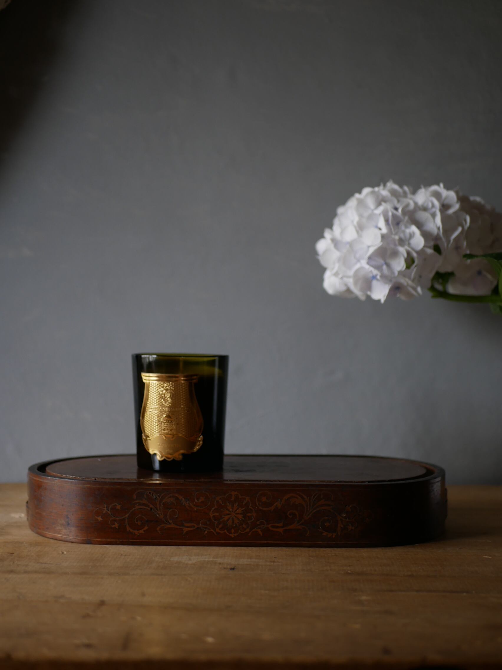 木製の台座 グローブドマリエ フランスアンティーク デコレーション アンティークのある暮らし