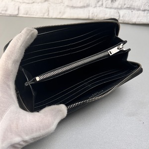 SAINT LAURENT  レザー 長財布 ブラック A-11733