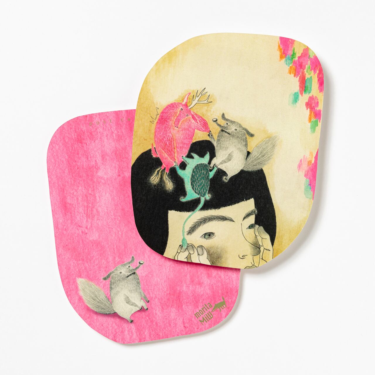 ポストカード/頭上でワルツ M-67989-00-1 | くすばしタオル