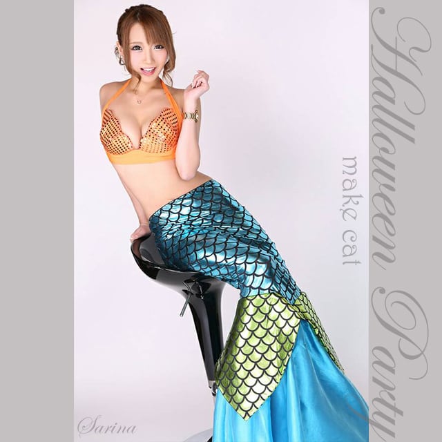 ハロウィンコスチューム★人気再入荷マーメイド人魚