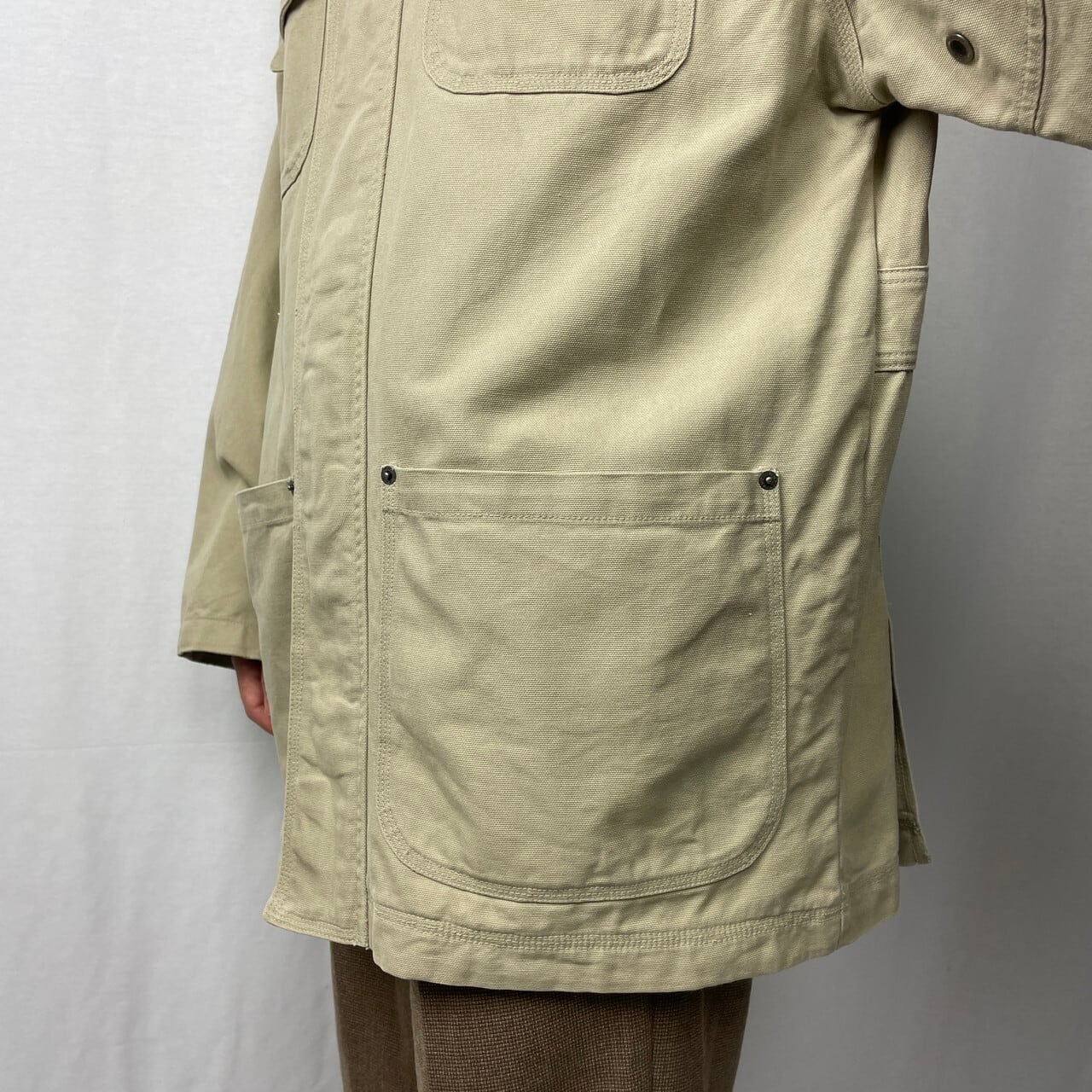 90年代 Timberland ティンバーランド カバーオール メンズXL相当 古着 