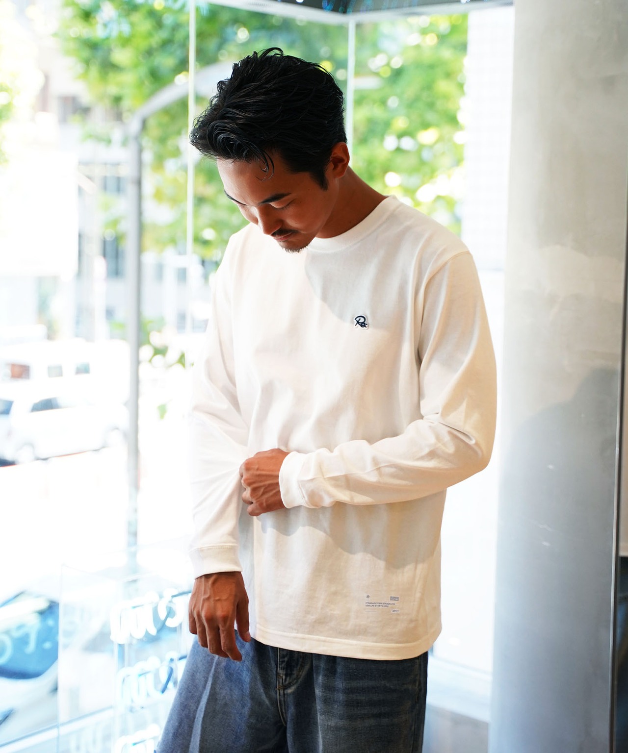 【#Re:room】Re: WAPPEN BASIC LONG SLEEVE［REC707］