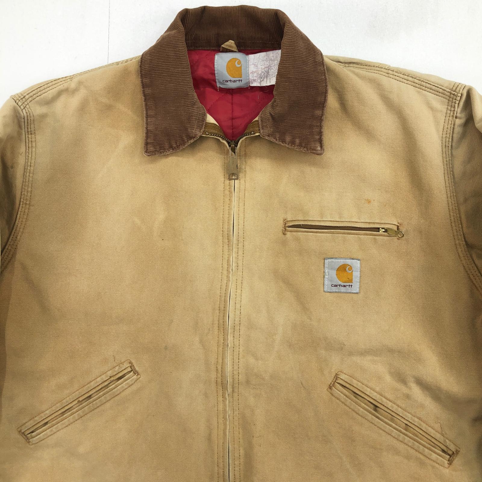 CARHARTT カーハート 80年代 USA製 J18 BRN ダック地 ワークジャケット