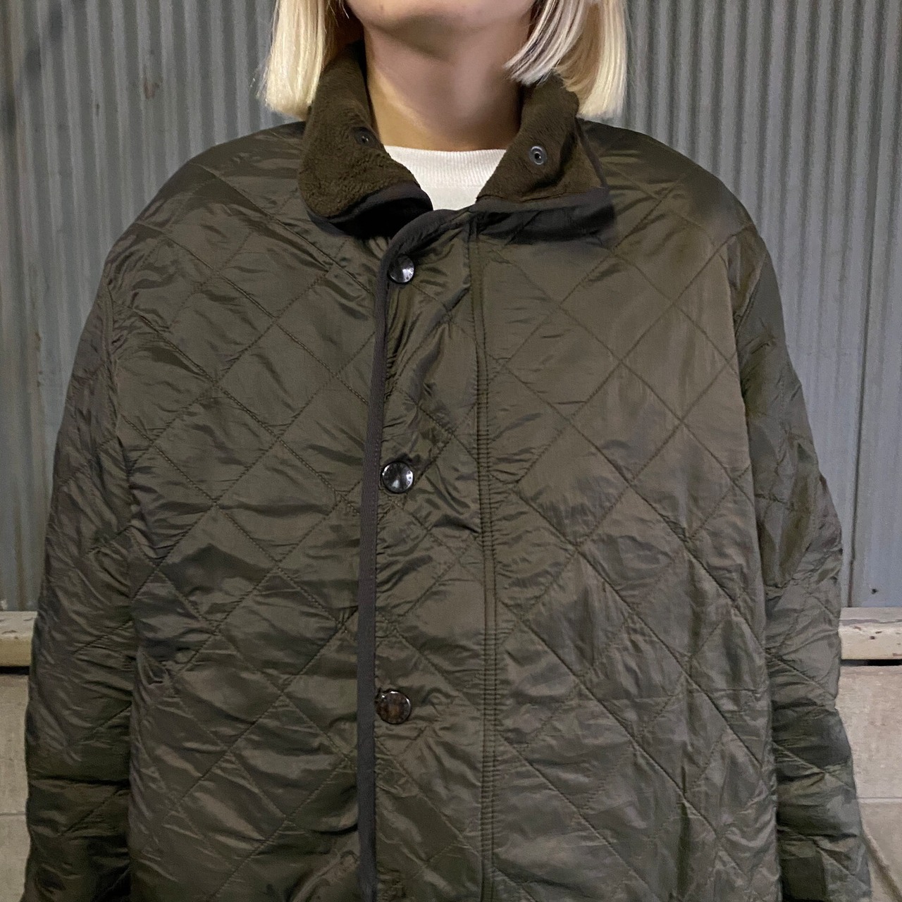 Barbour バブアー ポーラキルト キルティングジャケット メンズXL相当 