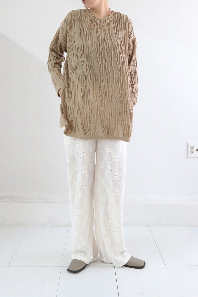 かぎ編みパンツ(W25P4001H)