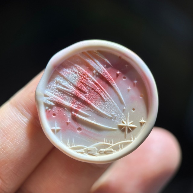 【限定入荷】流星の降る夜｜Night of Falling Meteors｜シーリングスタンプ