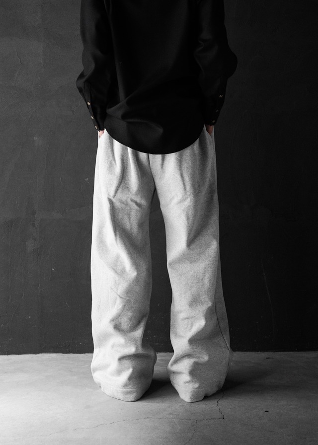 SHOOP 26SS wide draped pants / Gray