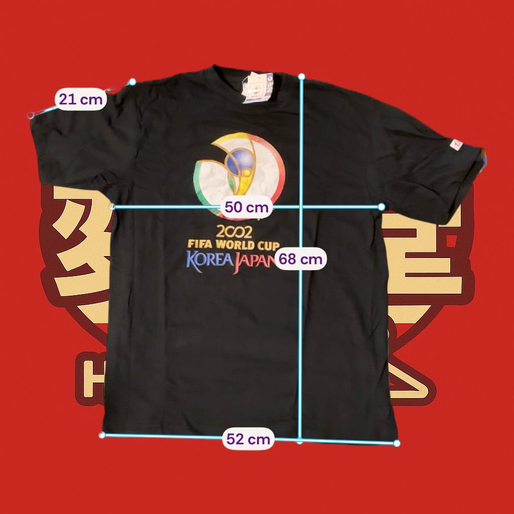FIFA WORLD CUP】 2002 Korea Japan ロゴ Tシャツ ブラック L相当 | 変奇堂