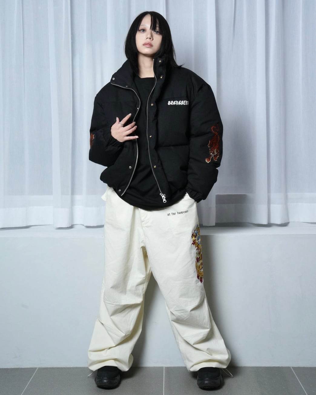 Tiger down jacket | チュウカタベタイ