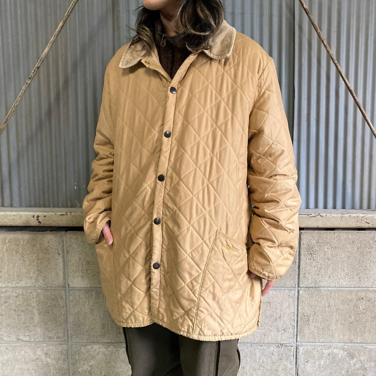 ビッグサイズ 80〜90年代 英国製 Barbour バブアー ESKDALE ...